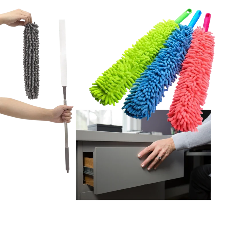 Plumeau flexible en microfibres