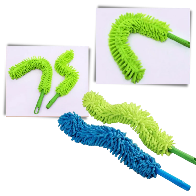 Plumeau flexible en microfibres