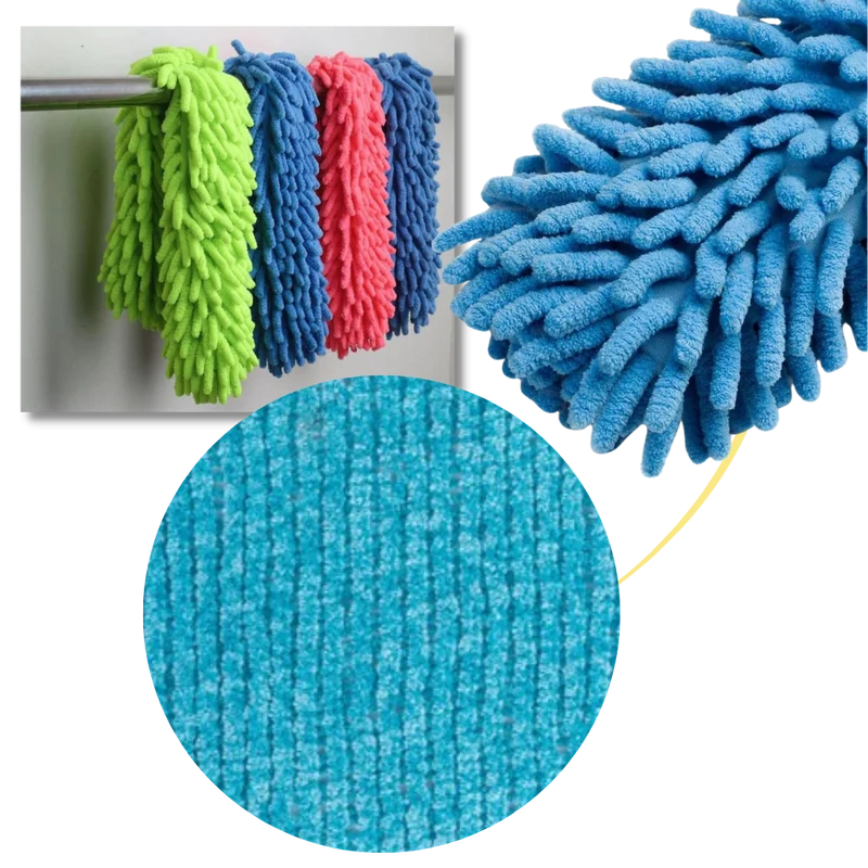 Plumeau flexible en microfibres
