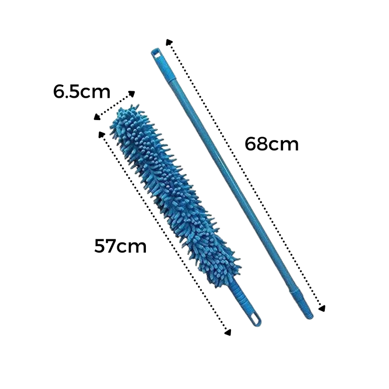 Plumeau flexible en microfibres