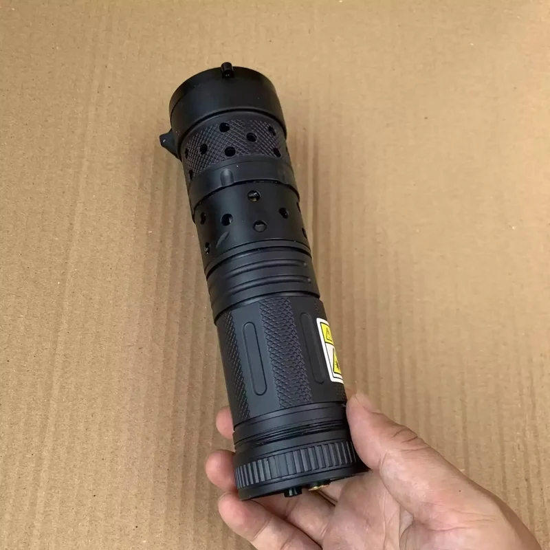 Langwellen Infrarot-Laserlicht 120W | 10x Strahl-Expander für Reichweite & Fokus | Mil-Spec Type III Harteloxierung