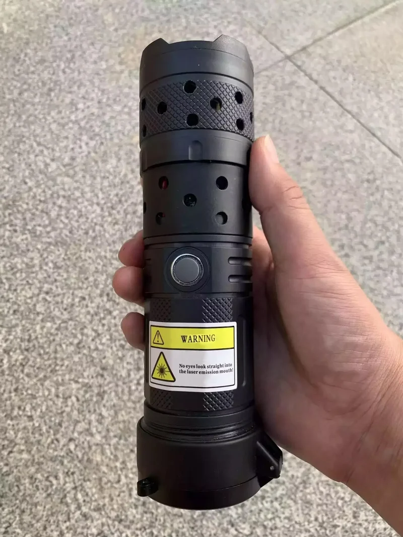 Langwellen Infrarot-Laserlicht 120W | 10x Strahl-Expander für Reichweite & Fokus | Mil-Spec Type III Harteloxierung