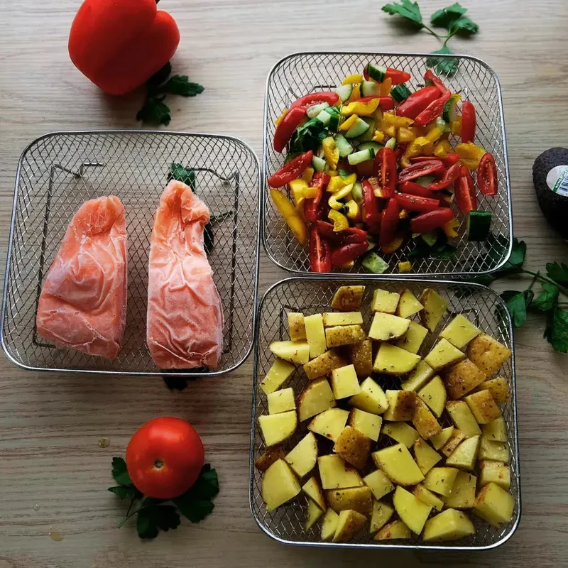 KnusperTurm™ Erweiterung der Fritteusen-Kapazität