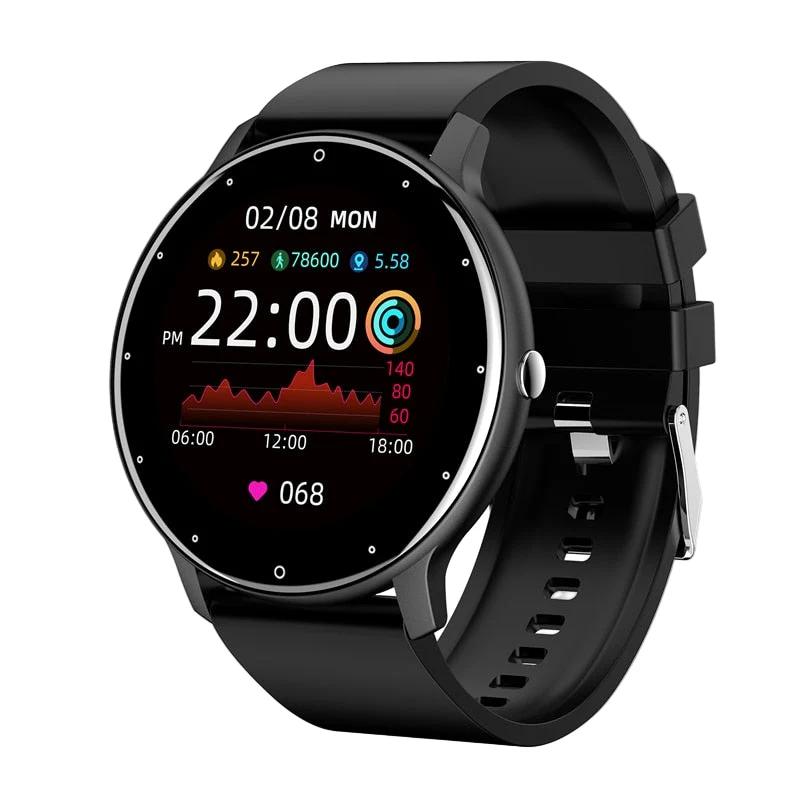 Pylomo GIZE Smartwatch | Multisport-Tracking | Wetteranzeige | Lange Akkulaufzeit | IP67 Wasserdicht