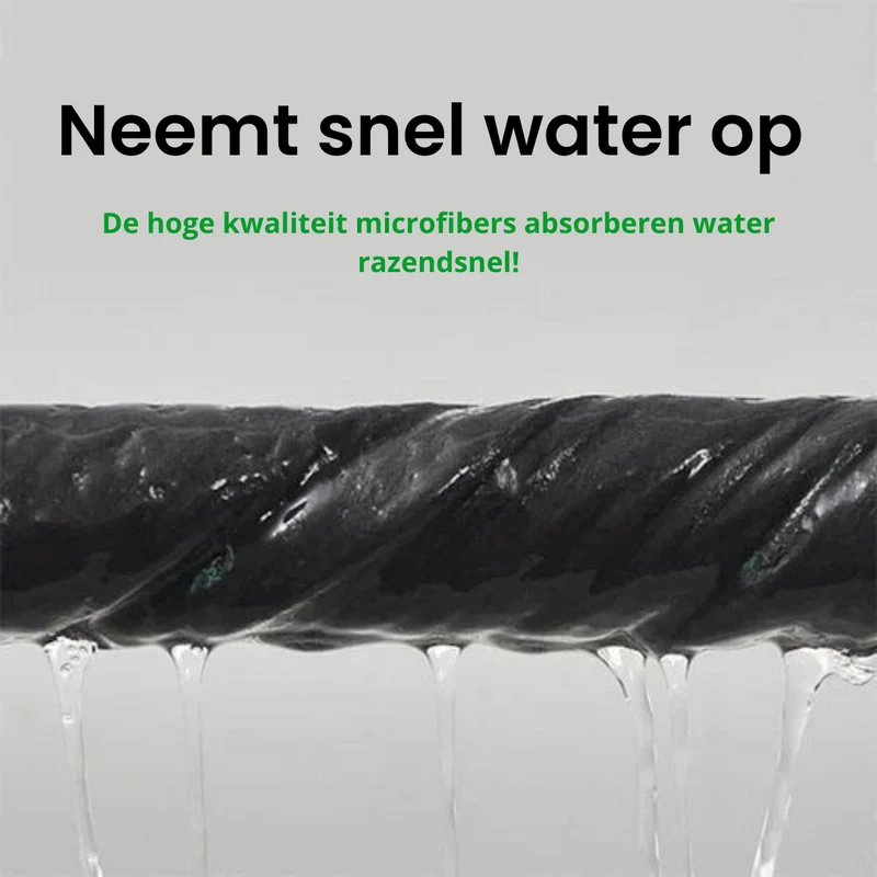 Mikrofaser Reinigungstücher wiederverwendbar | Streifenfrei & fusselfrei für Glas, Spiegel, Edelstahl | Hohe Wasseraufnahme | 5er Set