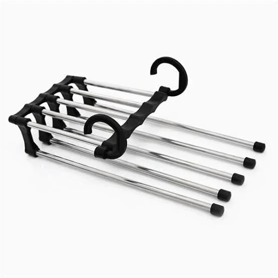 HangStack Platzsparender Faltbarer 5-in-1-Kleiderbügel