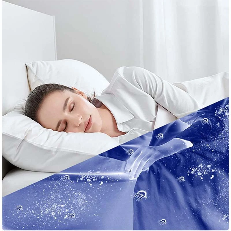 Kabelloser Matratzenreiniger | 10000 Pa Bettsauger mit UV-C-Licht, Vibration und 185-ml-Staubbehälter