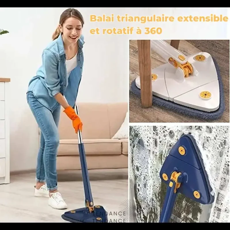Cleaner+ Pro™ | Balai Nettoyant Rotatif À 360°