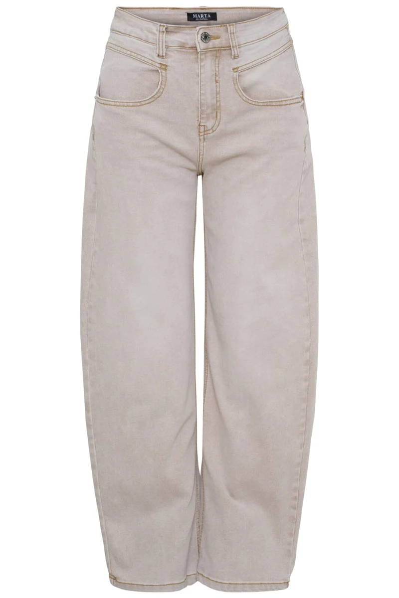 Marta Du Chateau - Mdchelle Jeans MDC236-JP9095 - Mocha