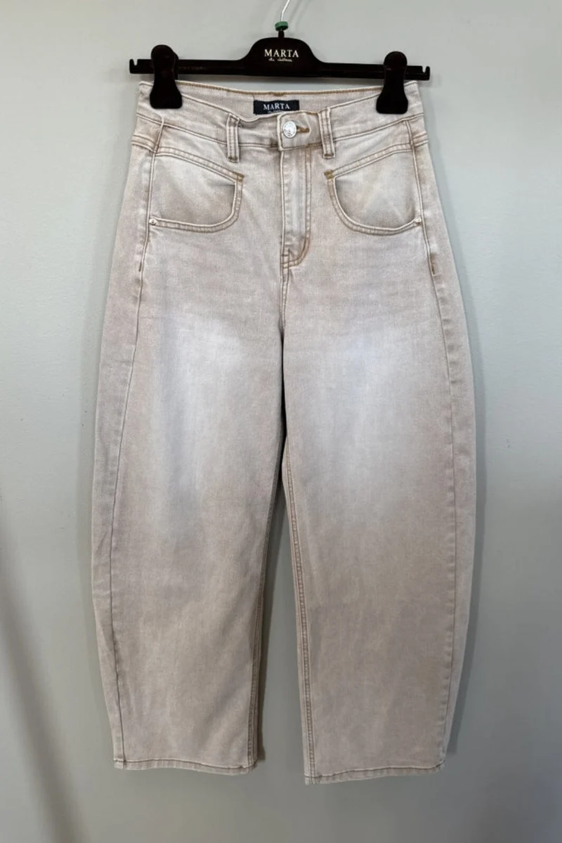 Marta Du Chateau - Mdchelle Jeans MDC236-JP9095 - Mocha