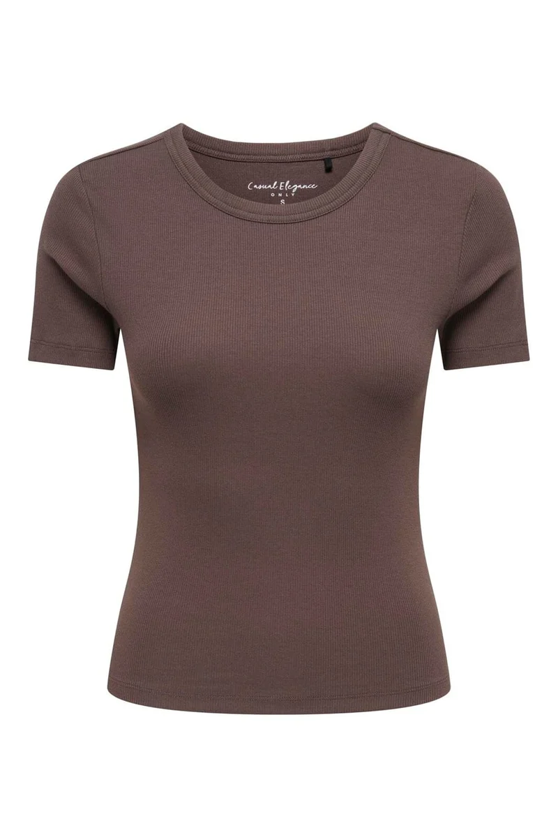 Only - Onlval S/S O-Neck Top - 5051288 Bracken
