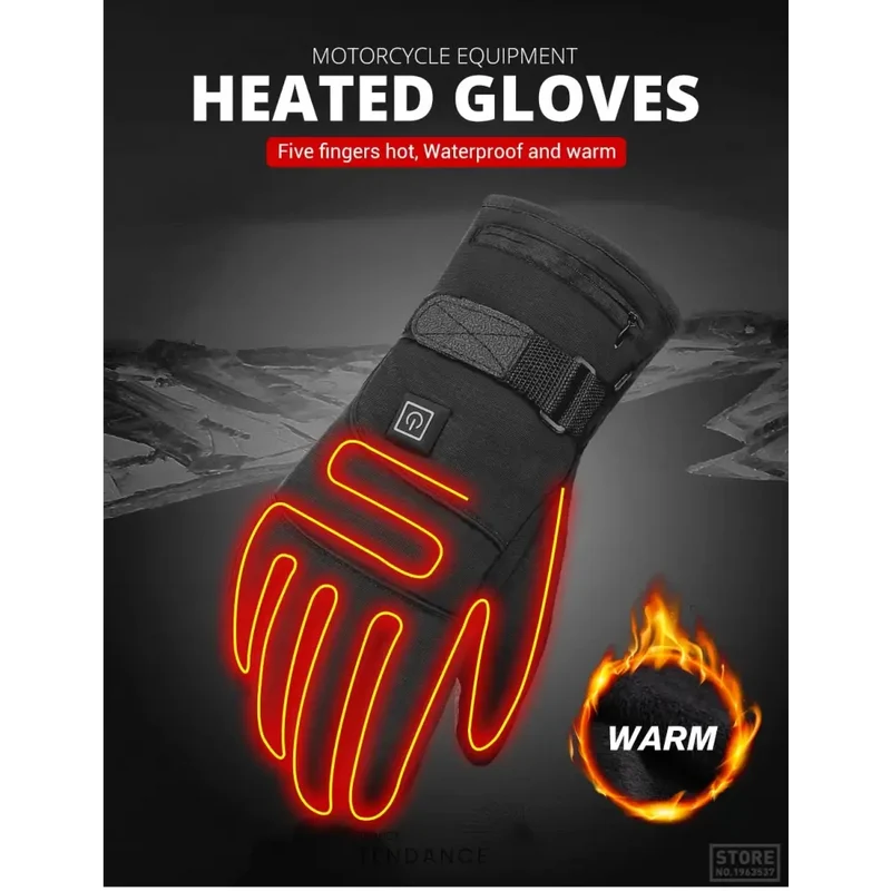 Gants électriques Chauffants Iwarm+™ | Double Batterie Lithium Intégrée