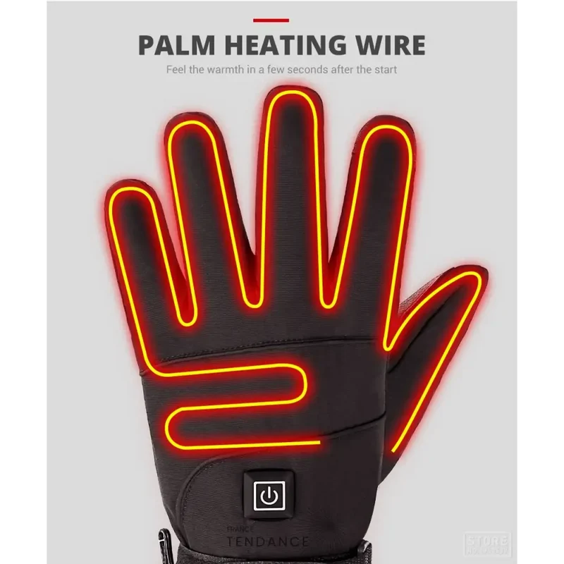 Gants électriques Chauffants Iwarm+™ | Double Batterie Lithium Intégrée