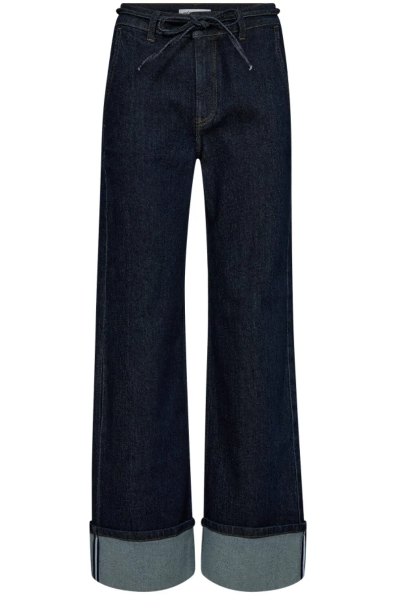 Co´couture - Hubbycc Reverse Ankle Jeans 31290 - 555 Dark Denim