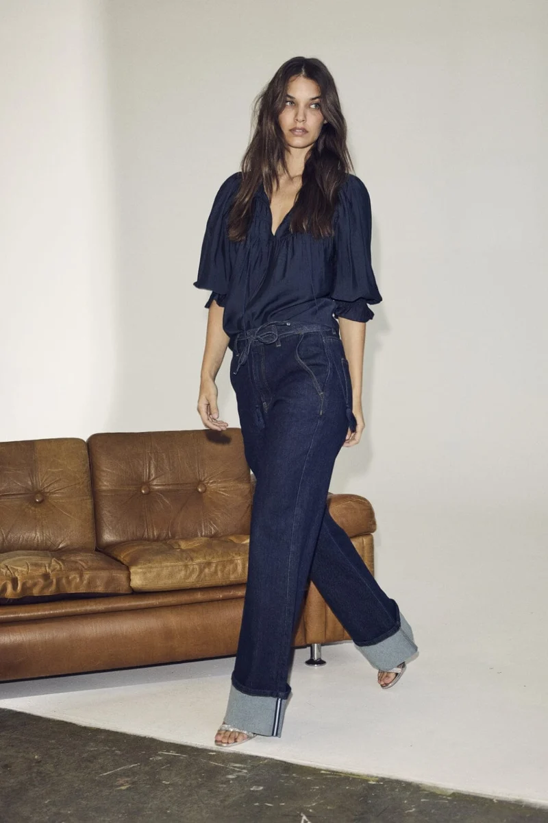 Co´couture - Hubbycc Reverse Ankle Jeans 31290 - 555 Dark Denim