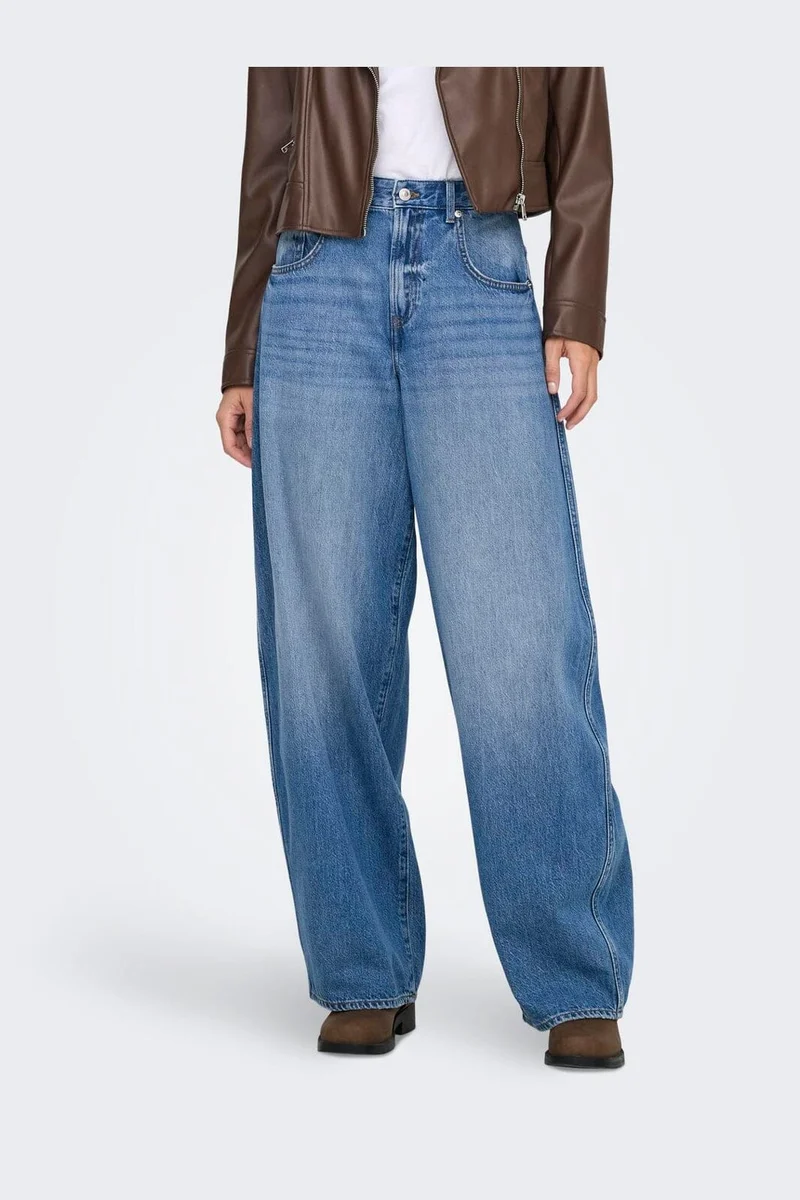Only - Onltaylor Barrel Pim678 - 4943189 Medium Blue Denim