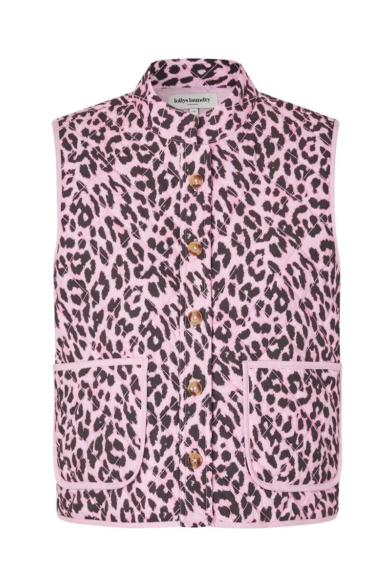 Lollys Laundry - Cairoll Quilted Vest25578-1023 - 84 Light Pink