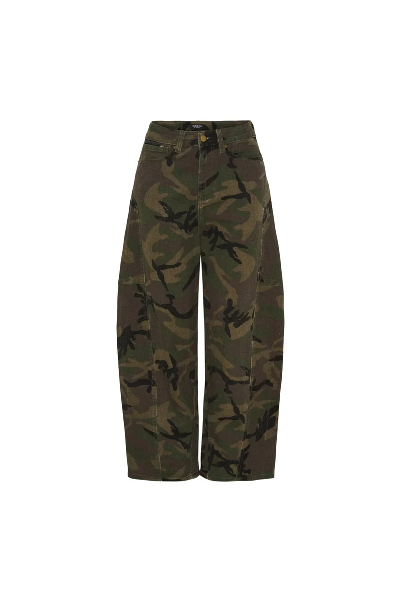 Marta Du Chateau - Mdcparis Jeans Mdc232-Jp9305 - Camo