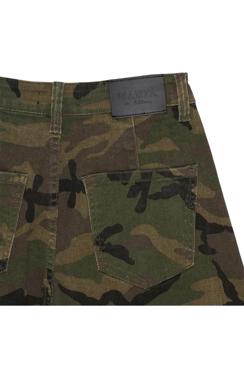 Marta Du Chateau - Mdcparis Jeans Mdc232-Jp9305 - Camo