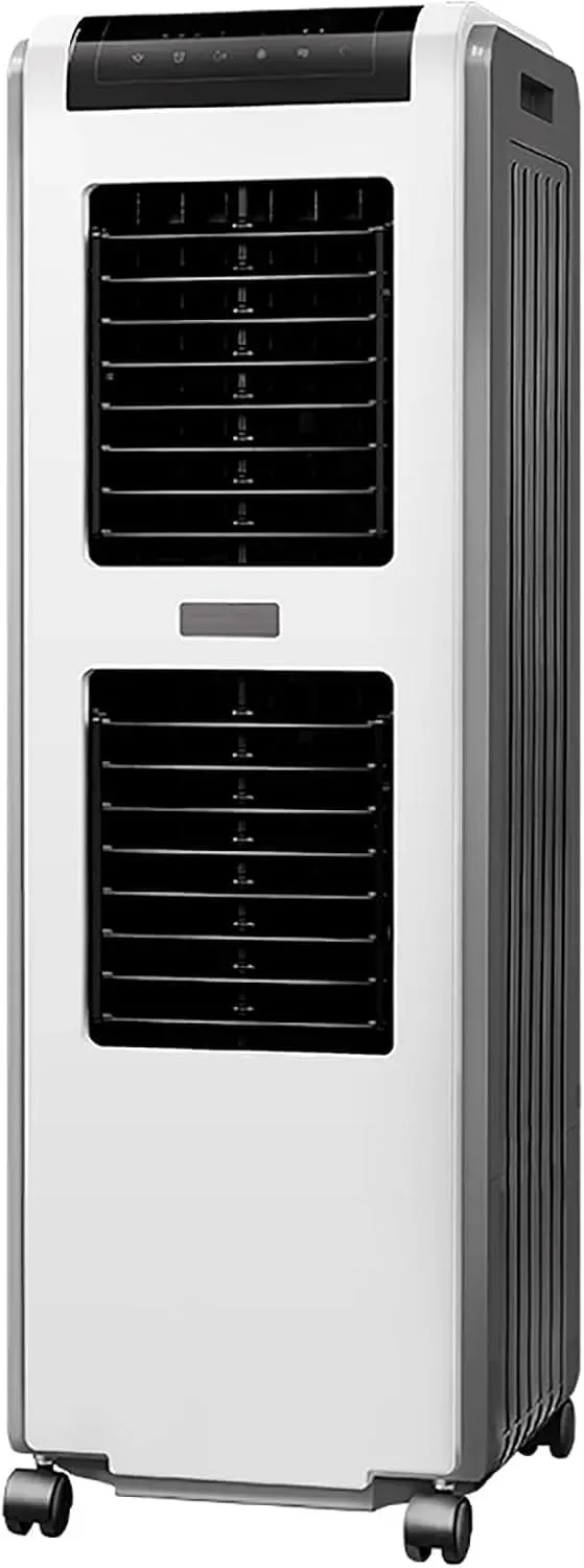 Rafraîchisseur d'air 3-en-1, 115cm, 30 L, portable, industriel, grand réservoir