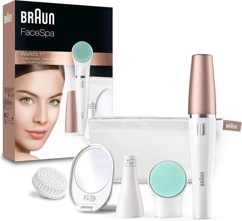 Braun appareil d'épilation électrique pour femme, Épilateur, Brosse, 853 V