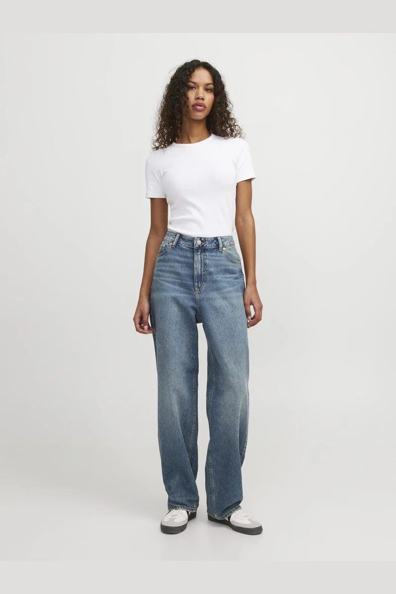 Jjxx - Jxerin Baggy Jeans - 4651712 Medium Blue Denim Vintage R108