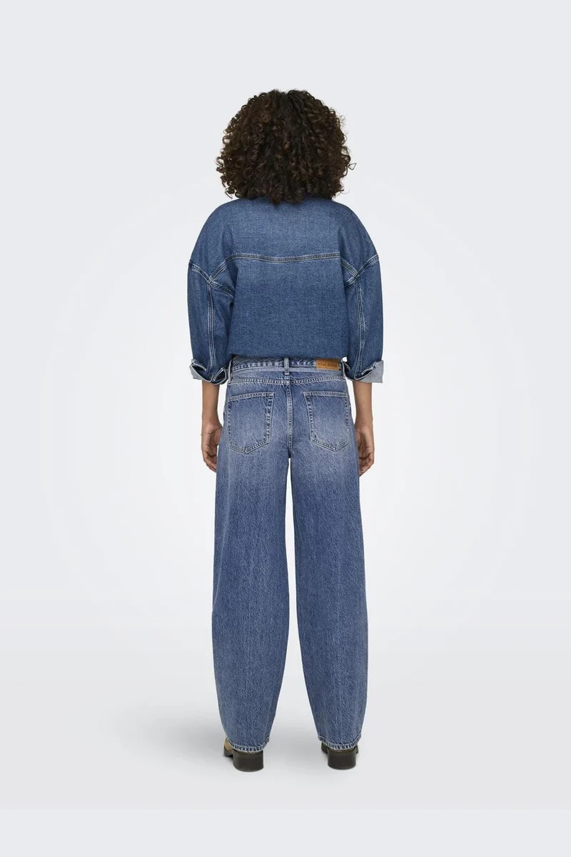 Only - Onlgianna Straight Dot596 - 4526764 Medium Blue Denim