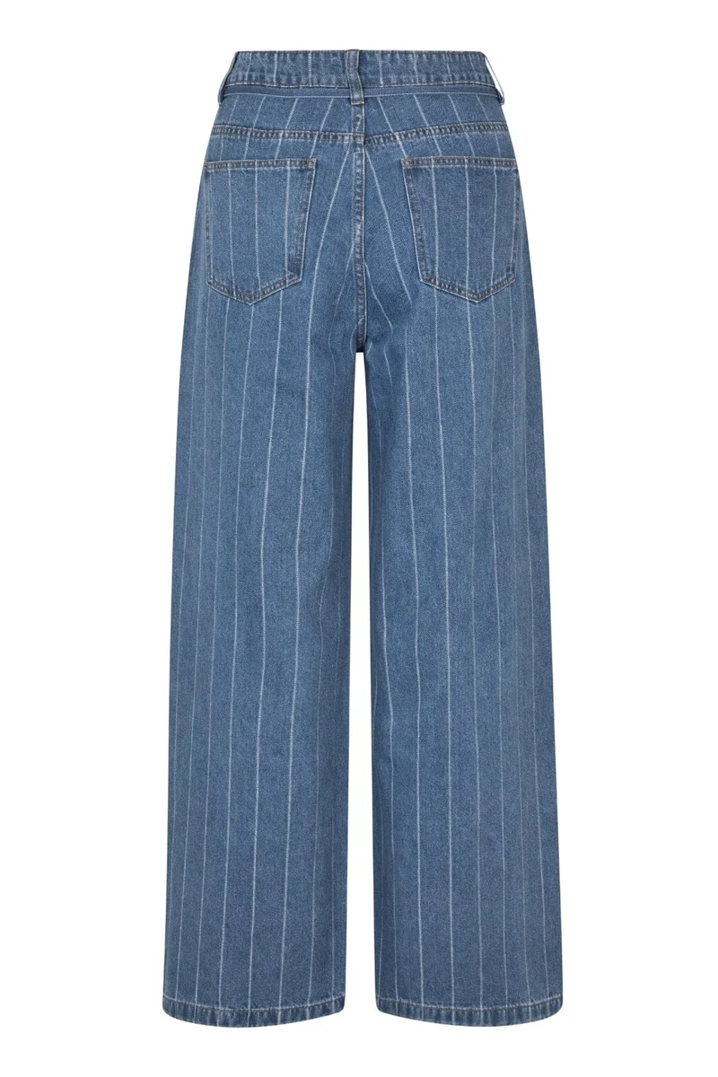 Modström - Isoldemd Jacquard Pants 58398 - 11966 - Jacquard Stripe