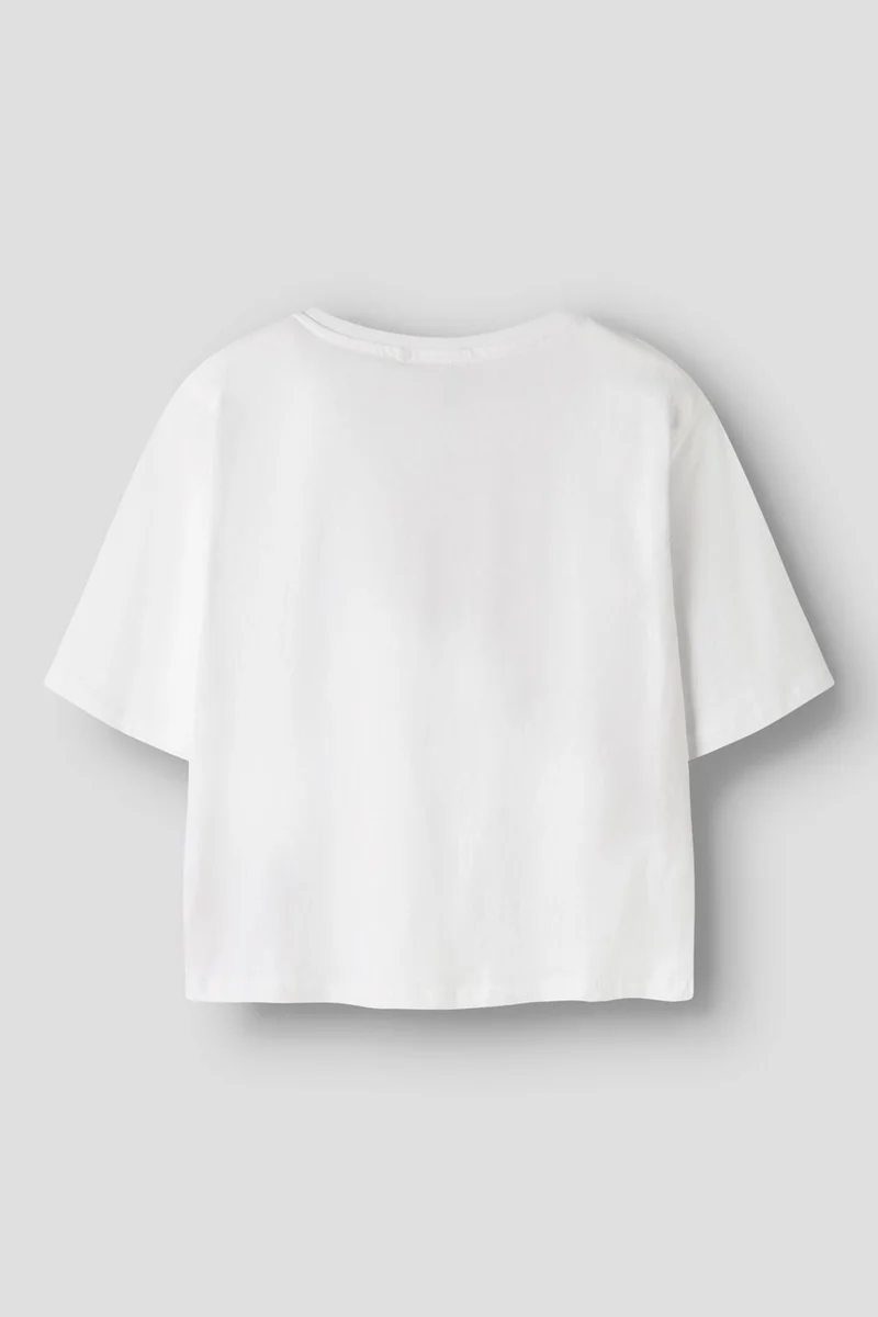 Name It - Nkffarinaz Ss Nreg Short Top Box - 4973870 Bright White