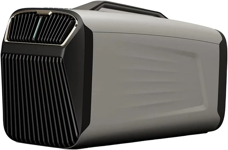 Climatiseur Grey-12V, 12 V, portable, tactile, 3 vitesses, camping, gris, 5200 BTU, Panneau Tactile