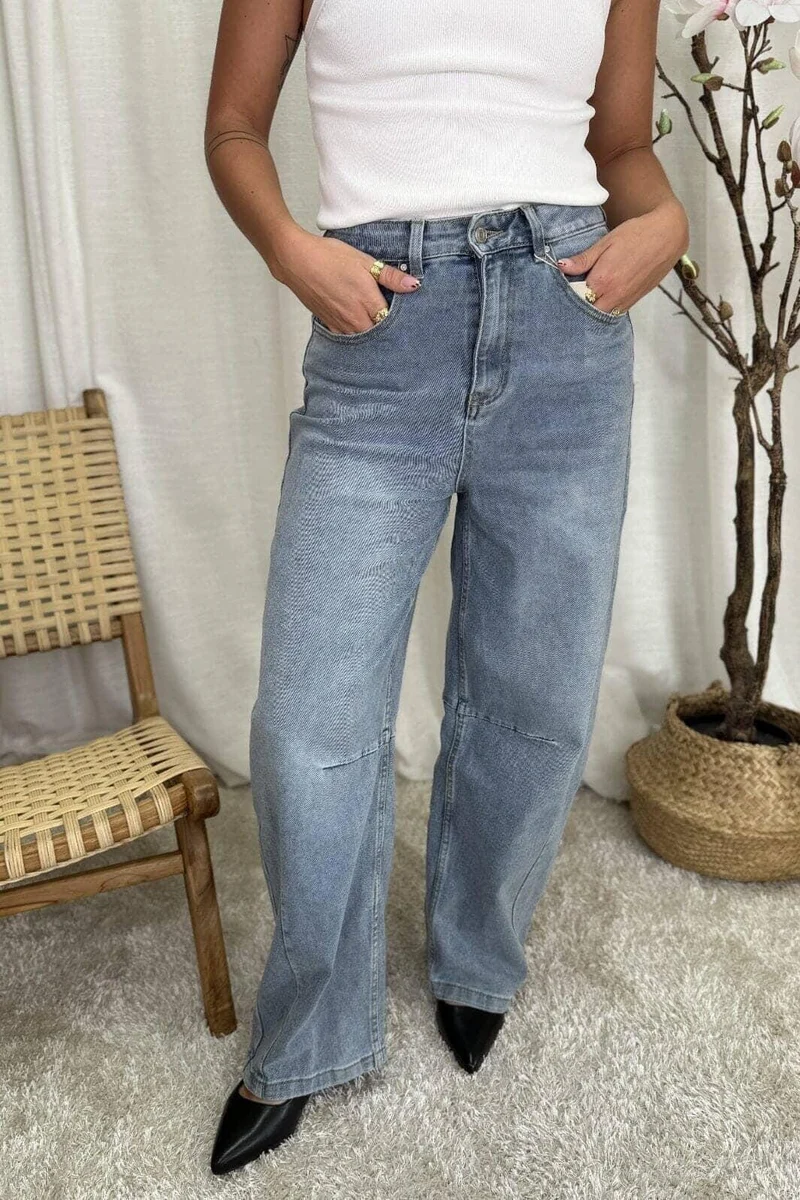 A-bee - Mathea G2333 - Medium Blue Denim