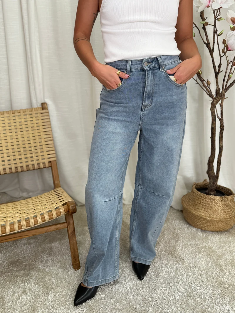 A-bee - Mathea G2333 - Medium Blue Denim