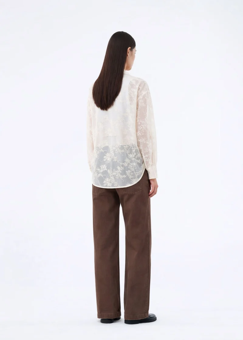 Modström - Isoldemd Dye Pants 59236 - 5584 - Chocolate Chip