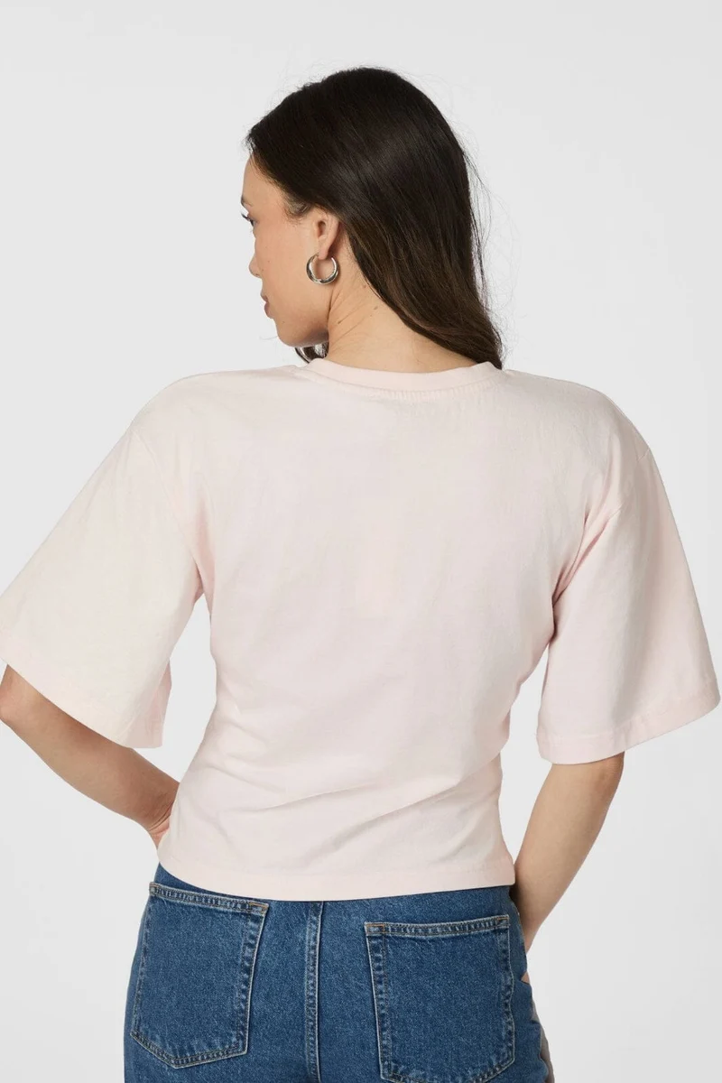 Neo Noir - Asha Boxy Tee 164418 - 754 - Light Pink