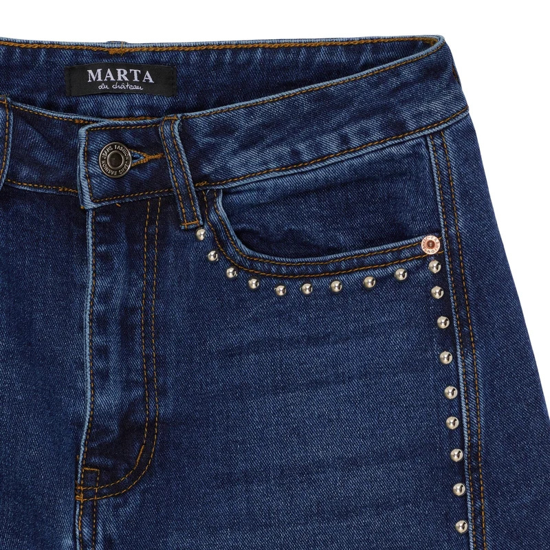 Marta Du Chateau - Cingeborg MDC214-8524 - Denim