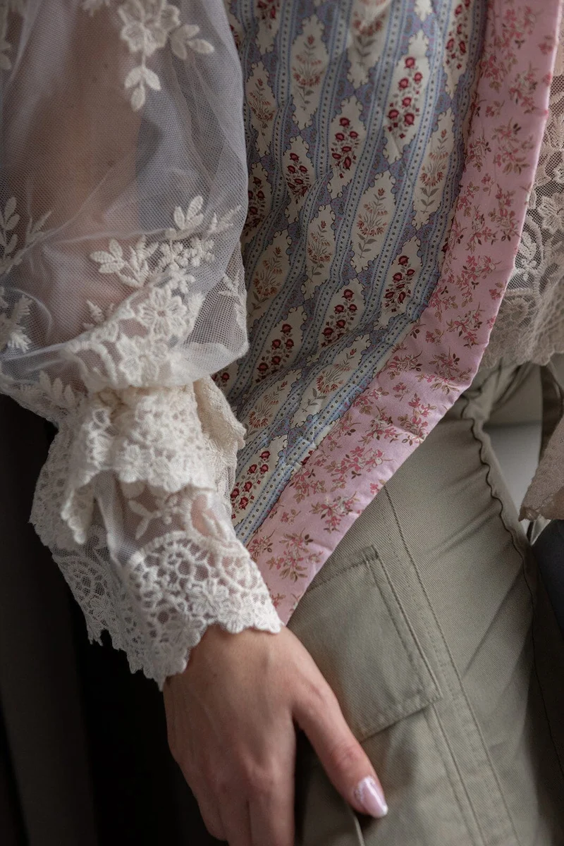 Molly&My x Melanie Due - Luise S Quilt Vest Vendbar - Light Pink