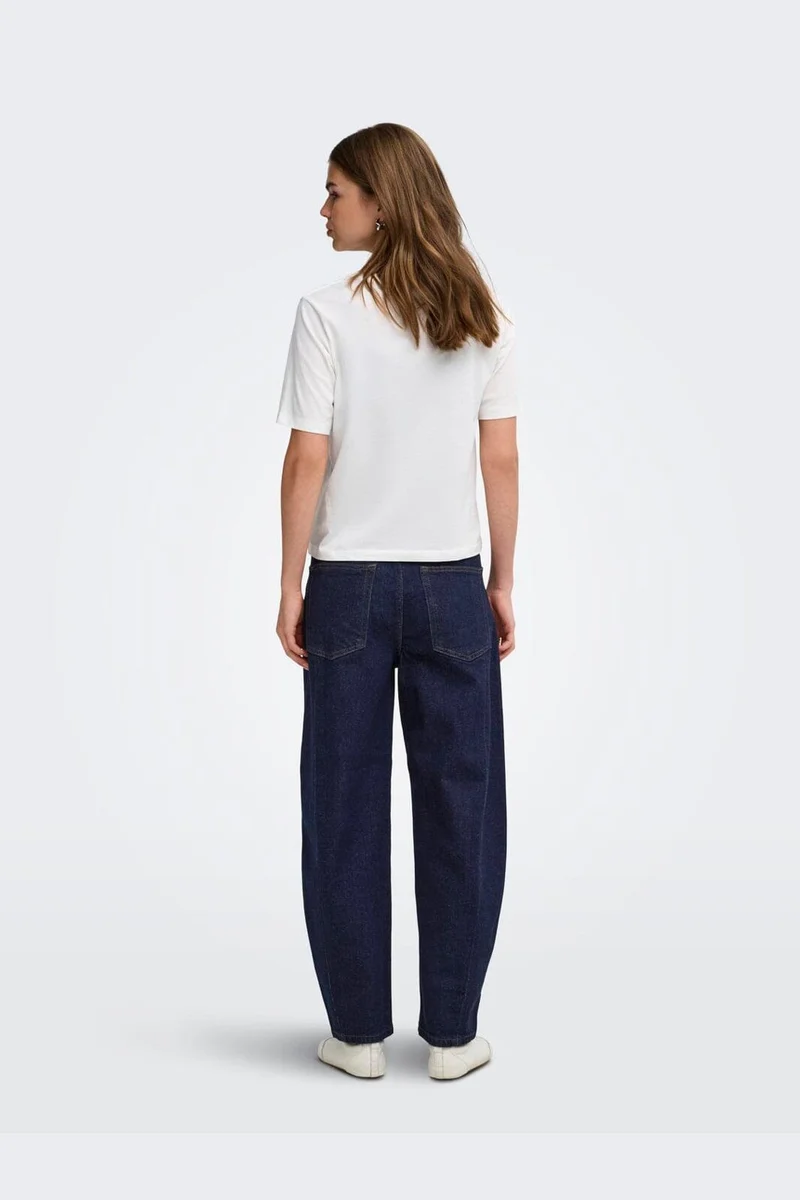 Only - Onljessica Barrel Ankle Azg421 - 5198926 Dark Blue Denim