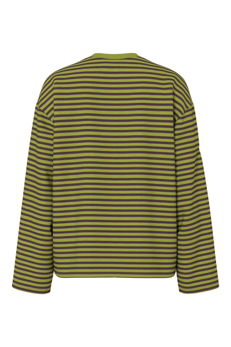 Pieces - Pcsadie Ls Top - 5127779 Woodbine Plum Perfect