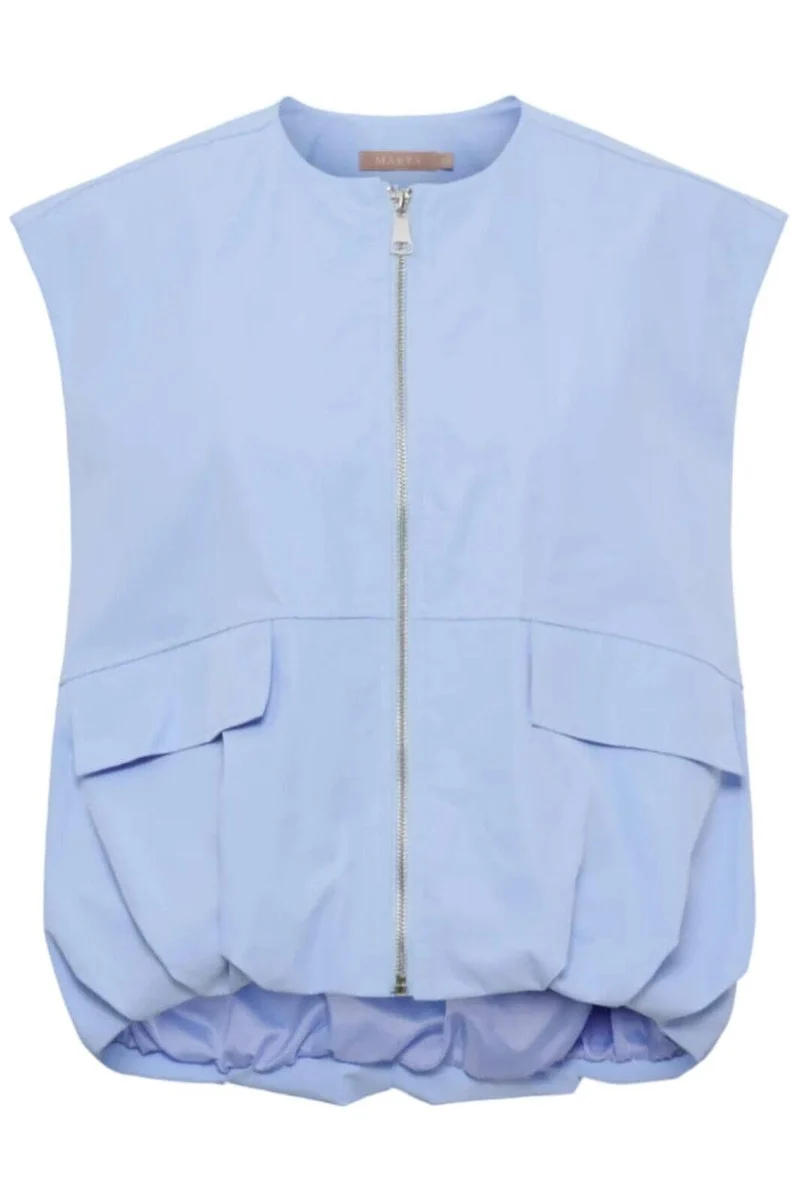 Marta Du Chateau - Mdctyra Vest 55009M - Sky