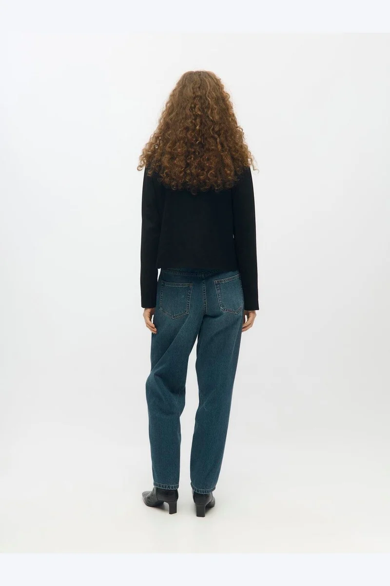 Object - Objmiu Zoe Barrel Ankle Jeans - 4930703 Medium Blue Denim