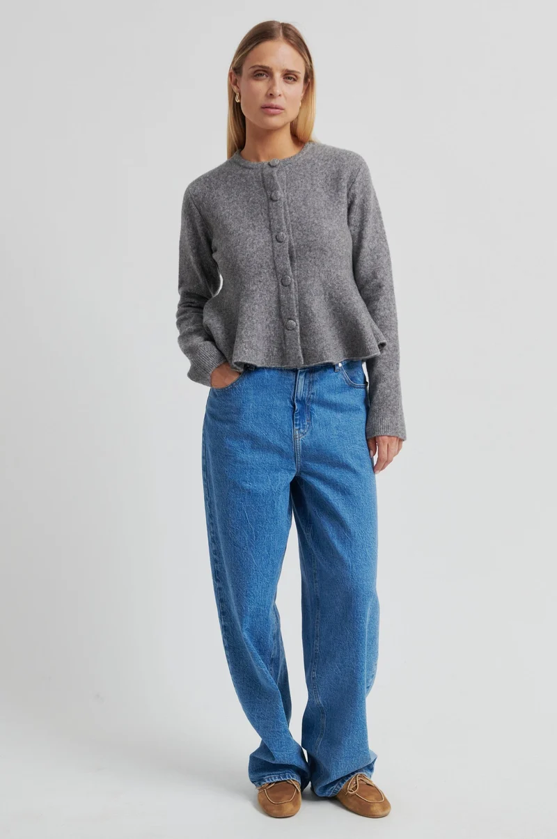 Second Female - Belton Barrel Denim Jeans 60442 - 5997 Blue denim