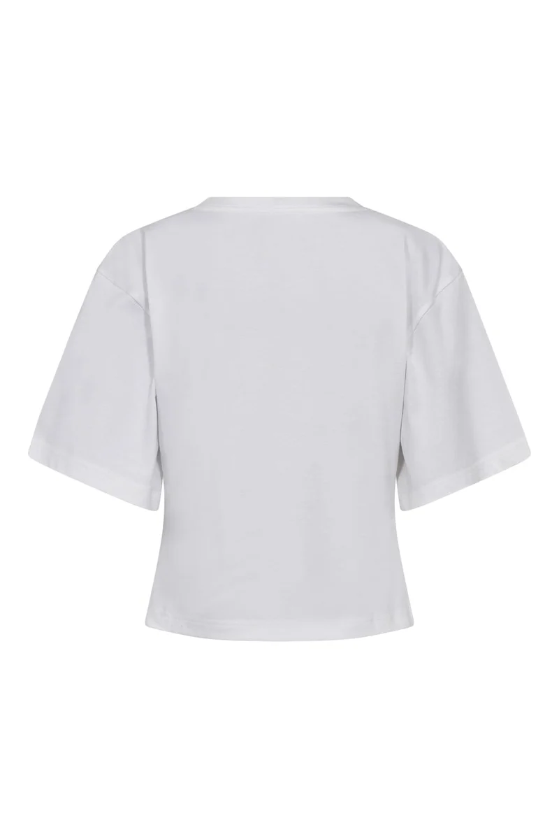 Co´Couture - 43012 Zengacc Tee V-Neck 505608 - 00021 - White
