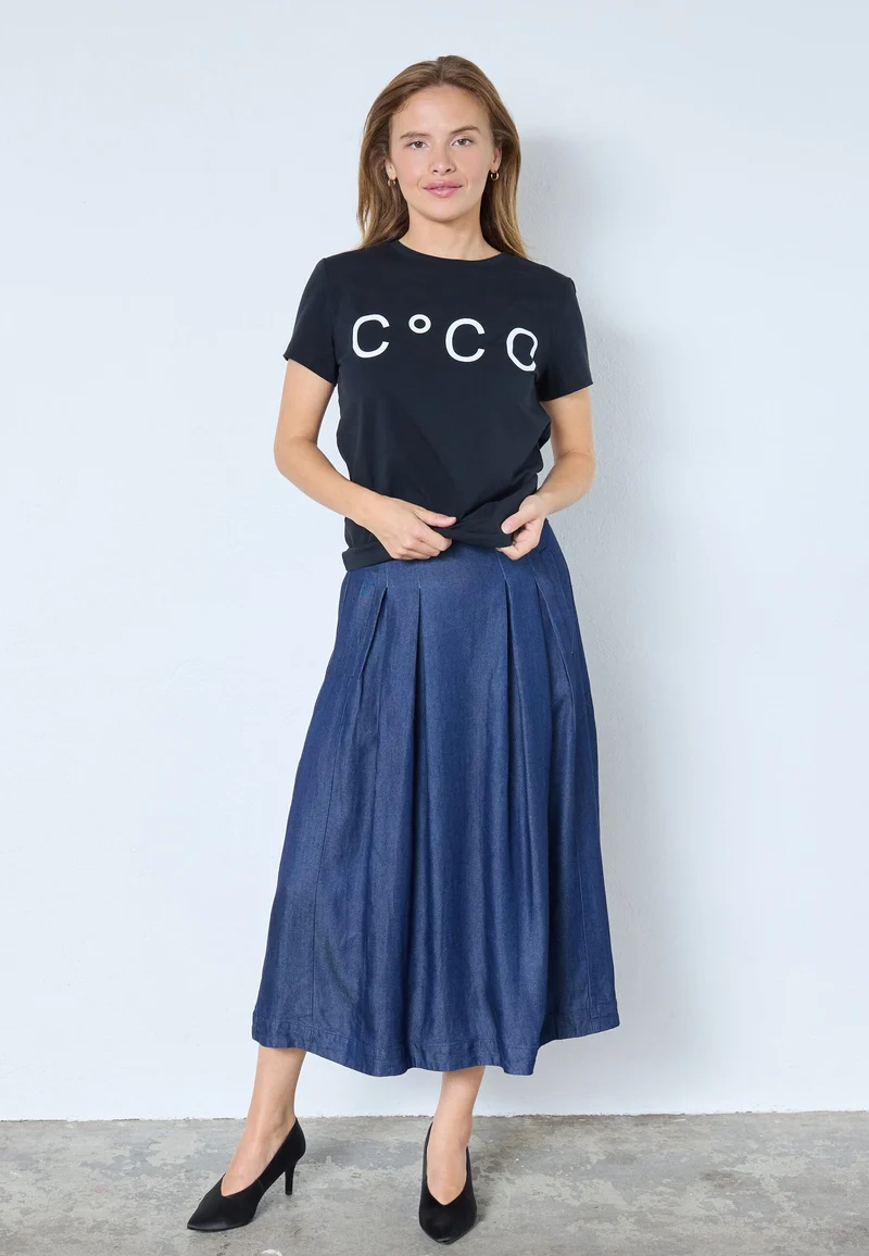 Co´Couture - Signaturecc New Tee 33200 - 96 - Black