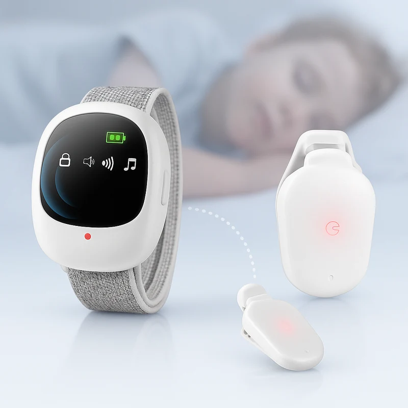 Appareil Anti-Ronflement Sans Fil avec Capteur de Vibration Intelligent