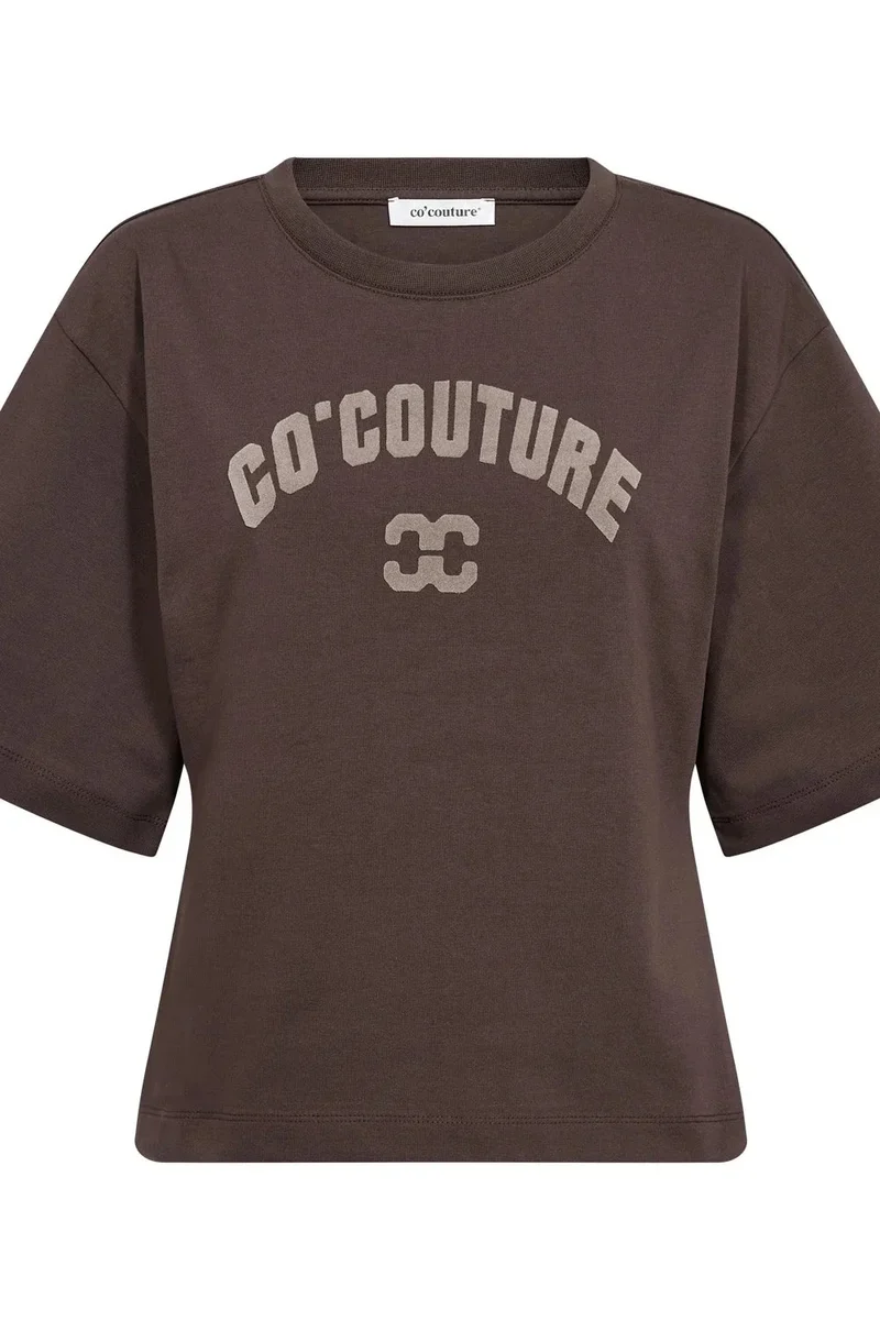 Co´Couture - 43013 Zengacc Tee O-Neck 500108 - 10012 - White - Flame
