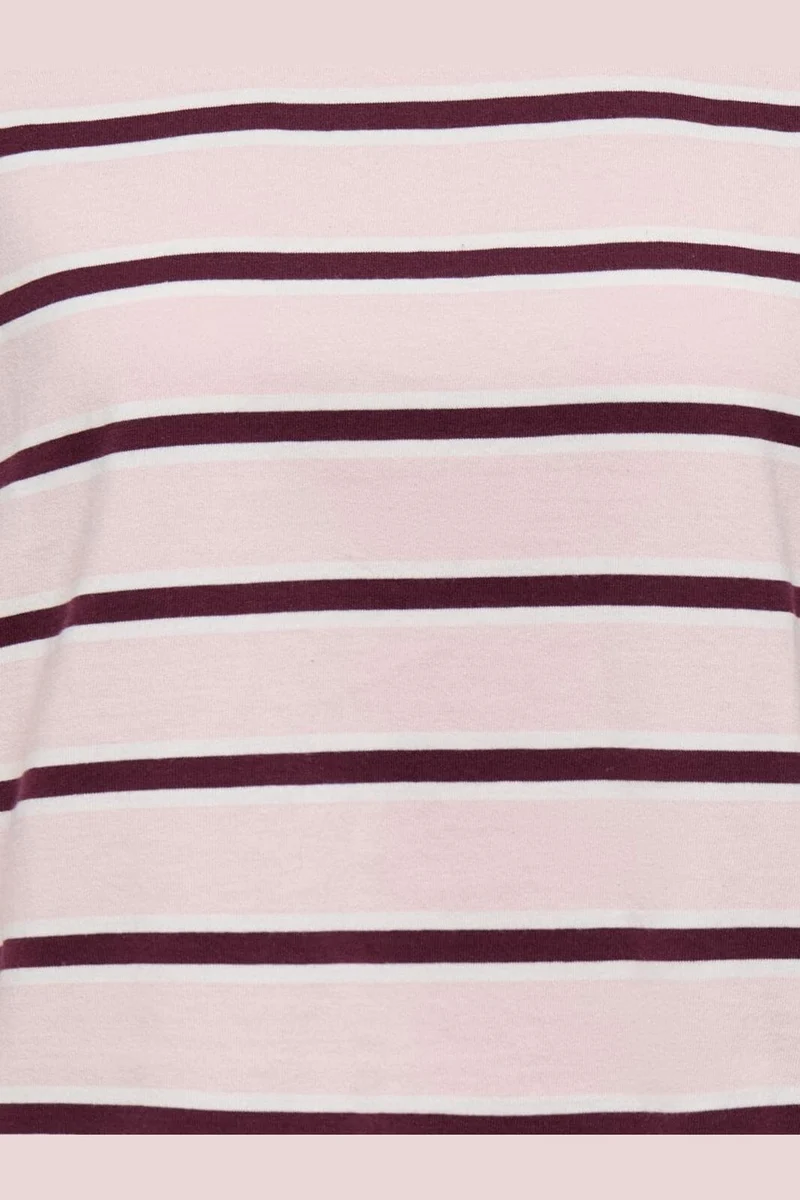 Only - Onlfreja L/S Stripe Top Cc - 5126939 Pale Lilac Freja Autumn (Fig)