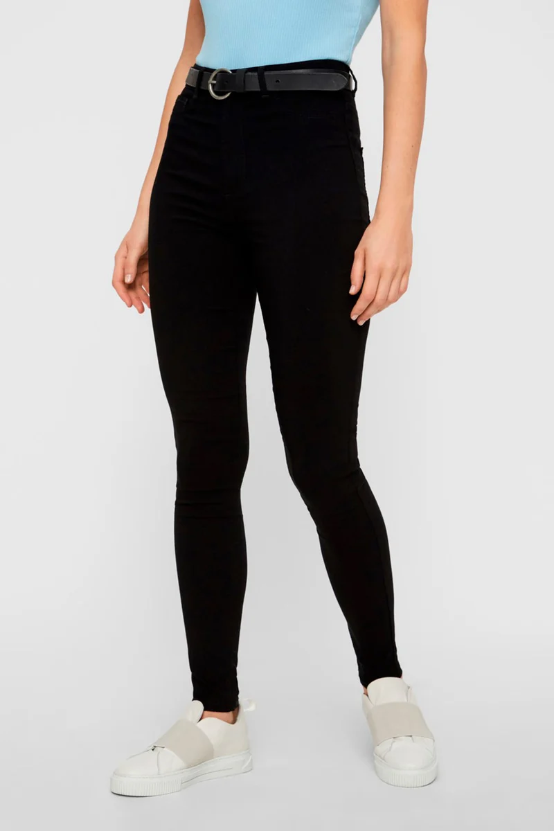 Pieces - PcHighskin Wear Jeggings - Black