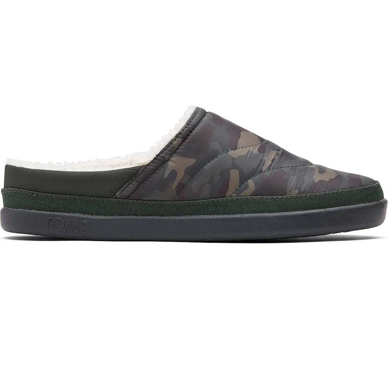 TOMS - Pantoufles Sage pour Femme