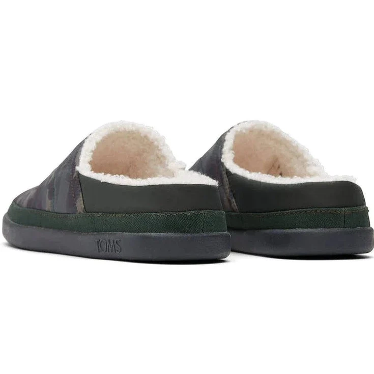 TOMS - Pantoufles Sage pour Femme