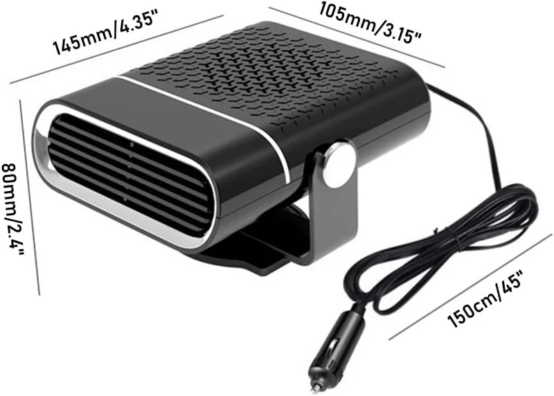 Marcherelle™ – Radiateur Soufflant Pour Voiture À Chauffage Rapide